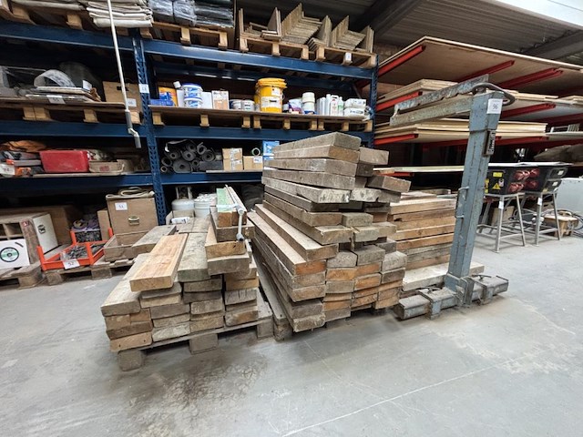 Lot van houten blokken - afbeelding 1 van  5