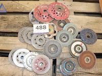 Lot van metaalslijpschijven - diverse soorten - afbeelding 1 van  4