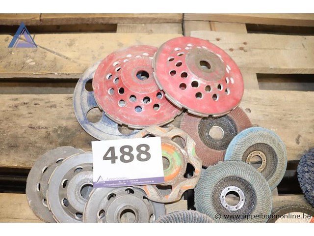 Lot van metaalslijpschijven - diverse soorten - afbeelding 2 van  4