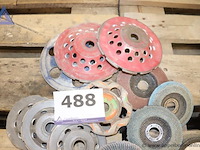 Lot van metaalslijpschijven - diverse soorten - afbeelding 2 van  4
