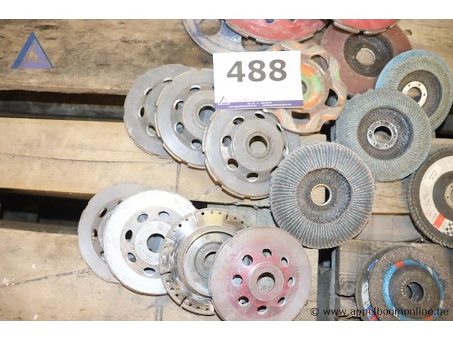 Lot van metaalslijpschijven - diverse soorten - afbeelding 3 van  4