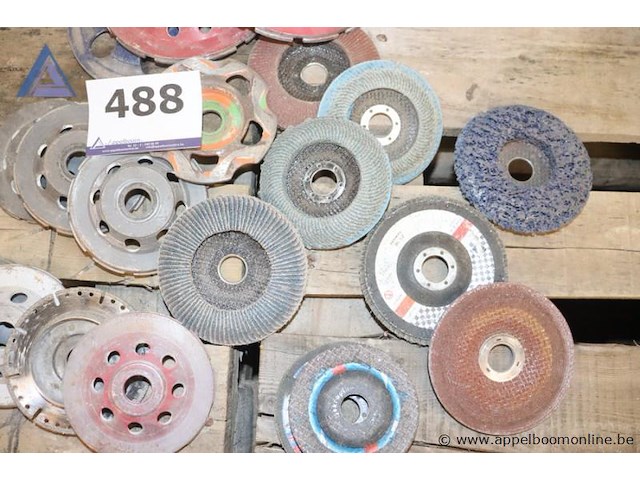 Lot van metaalslijpschijven - diverse soorten - afbeelding 4 van  4