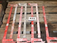 Lot van schoorijzers - afbeelding 1 van  1