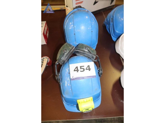 Lot van veiligheidshelmen - afbeelding 1 van  2
