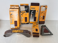 Lot van verschillende dewalt schuurbanden/vellen - afbeelding 3 van  3
