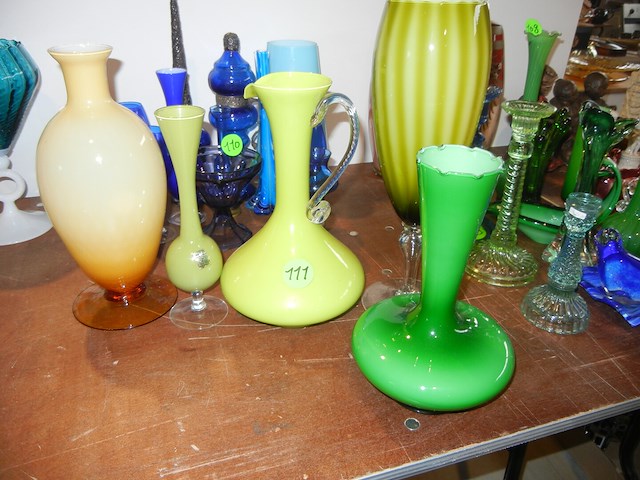 Lot vazen (5stuks) - afbeelding 2 van  2