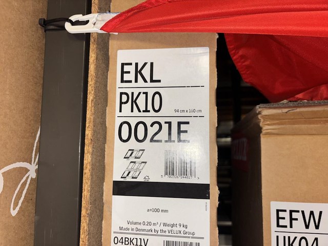 Lot velux ekl pk10 0021e + efw uk04207021 - afbeelding 3 van  3