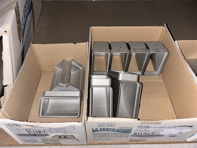 Lot ventilatie koppelstukken - afbeelding 2 van  5