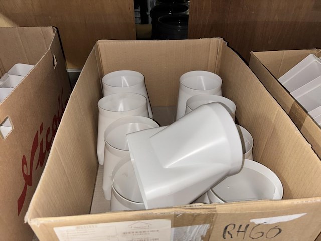 Lot ventilatiekanalen + div toebehoren - afbeelding 5 van  9
