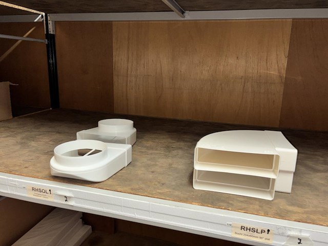 Lot ventilatiekanalen + div toebehoren - afbeelding 7 van  9