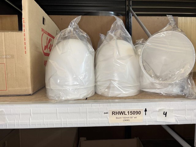 Lot ventilatiekanalen + div toebehoren - afbeelding 8 van  9