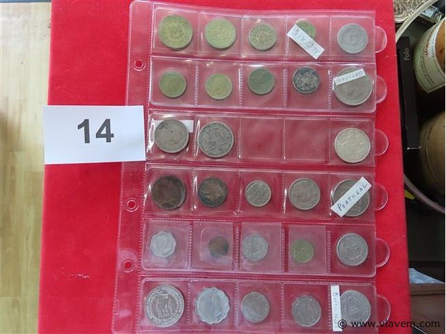 Lot verzamelmunten volgens foto - afbeelding 1 van  4
