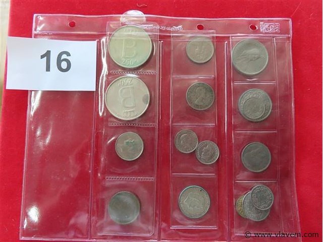 Lot verzamelmunten volgens foto - afbeelding 1 van  3