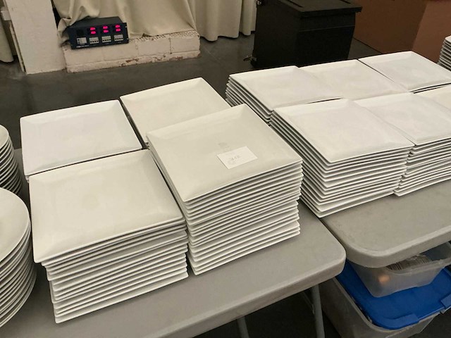 Lot vierkante borden - afbeelding 3 van  4