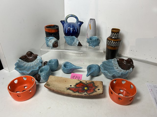 Lot vintage brocante (16 items) - afbeelding 1 van  5