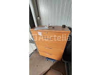 Lot vintage stoelen en kasten - afbeelding 4 van  4