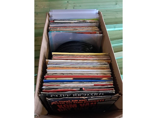 Lot vinyl singles verschillende genres - afbeelding 1 van  8