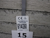 Lot voorgespannen volle lateien in div afmetingen - afbeelding 3 van  3