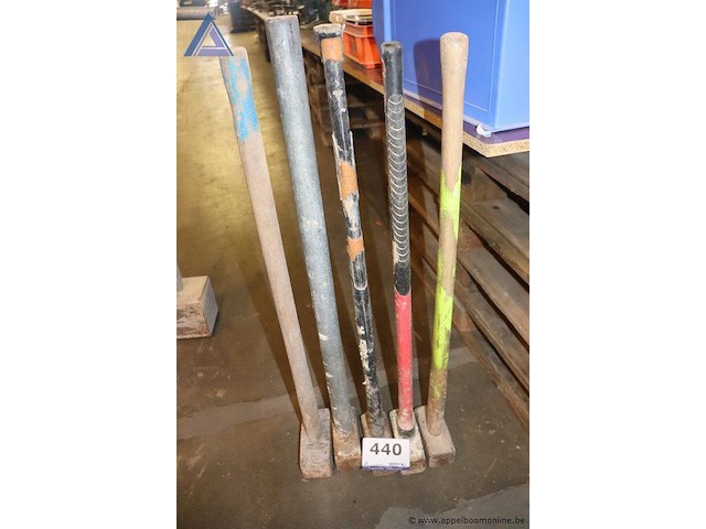 Lot voorhamers - diverse types - afbeelding 1 van  1