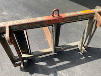 Lot vorken voor heftruck / verreiker – verstelbaar (2x) - afbeelding 3 van  12