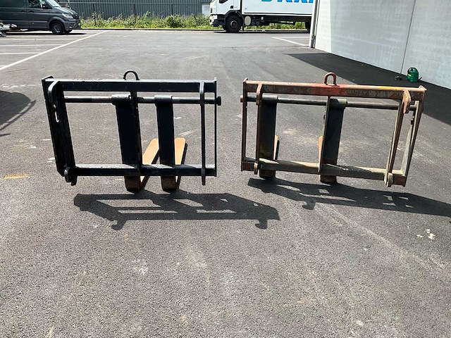 Lot vorken voor heftruck / verreiker – verstelbaar (2x) - afbeelding 7 van  12