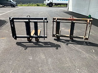 Lot vorken voor heftruck / verreiker – verstelbaar (2x) - afbeelding 7 van  12