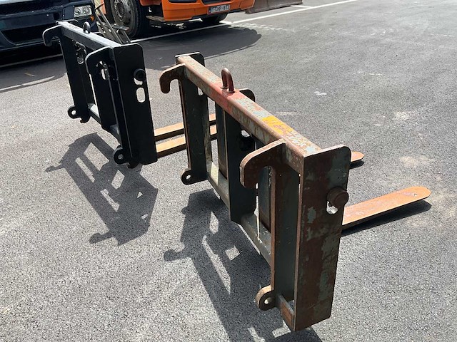 Lot vorken voor heftruck / verreiker – verstelbaar (2x) - afbeelding 8 van  12