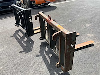 Lot vorken voor heftruck / verreiker – verstelbaar (2x) - afbeelding 8 van  12