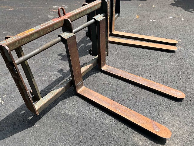 Lot vorken voor heftruck / verreiker – verstelbaar (2x) - afbeelding 9 van  12