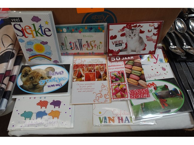 Lot wenskaarten - afbeelding 3 van  3