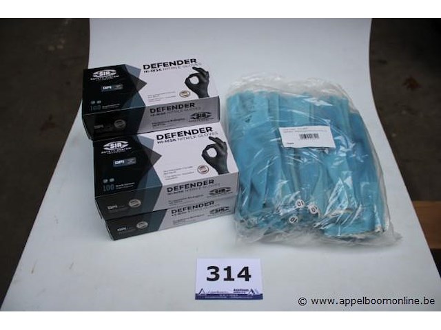 Lot werkhandschoenen - afbeelding 1 van  1