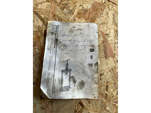 Lot werkmateriaal - garage - afbeelding 8 van  8