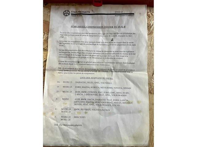 Lot werkmateriaal - garage - afbeelding 4 van  18