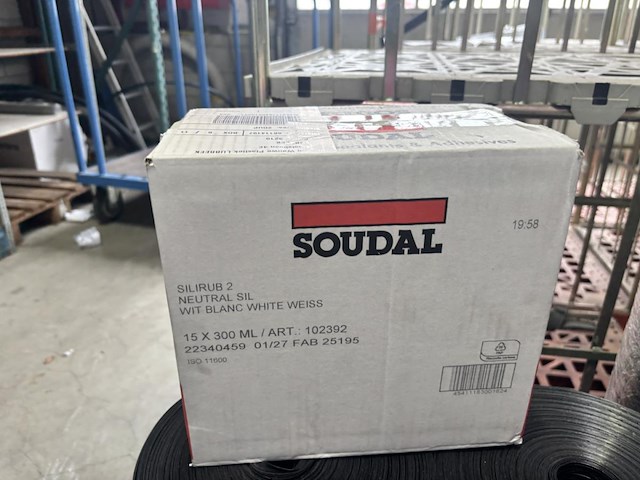 Lot w.o. brickgrip / soudal / silirub - afbeelding 3 van  7