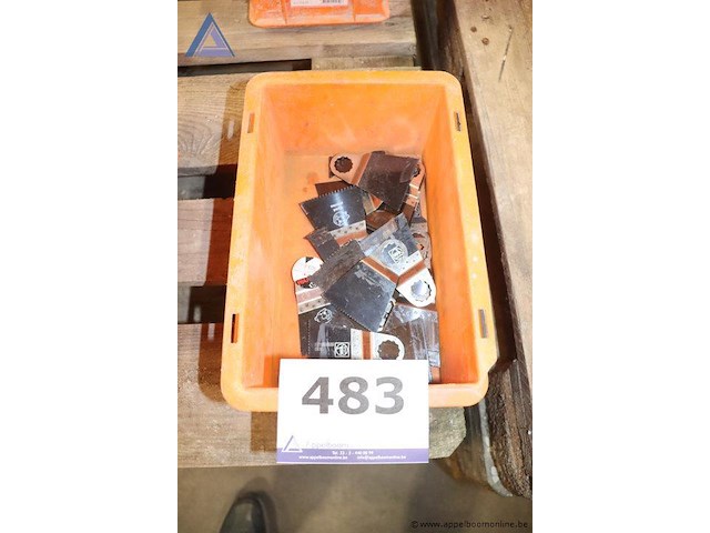 Lot zaagbladen - fein - multitool accessoire - afbeelding 1 van  1