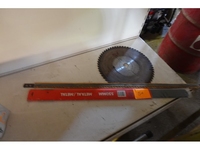 Lot zaagbladen - afbeelding 1 van  1