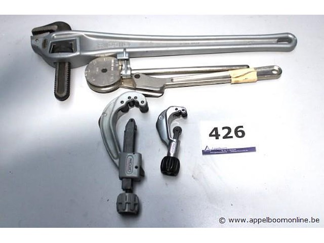 Lot zwaar gereedschap wo ridgid - afbeelding 1 van  3