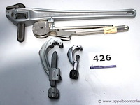 Lot zwaar gereedschap wo ridgid - afbeelding 1 van  3