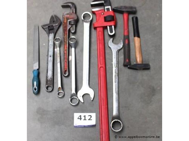 Lot zwaar gereedschap - afbeelding 1 van  2