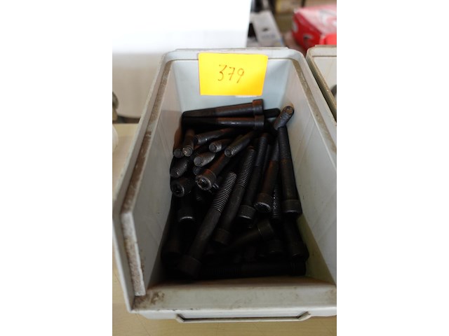 Lot zwarte inbusbouten - afbeelding 2 van  5