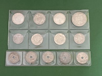 Lotje belgische muntstukken - afbeelding 1 van  2