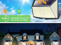 Lotmos set van 6 solar lampen met bewegingssensor - afbeelding 3 van  5