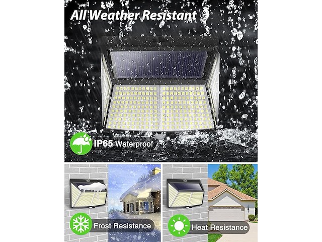 Lotmos set van 6 solar lampen met bewegingssensor - afbeelding 5 van  5