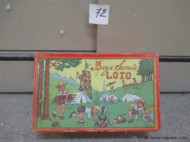 Lotto spel - afbeelding 1 van  2