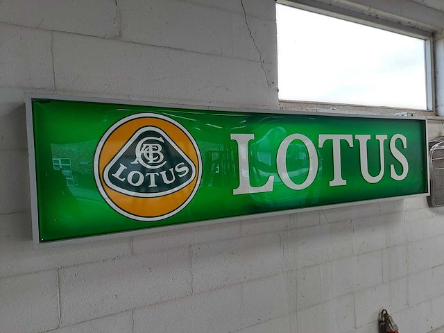 Lotus - 1970 - all - lotus dealership light - afbeelding 4 van  4