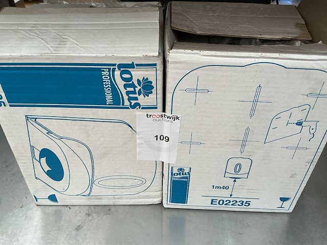 Lotus e02235 professionele papierhouder (2x) - afbeelding 1 van  1