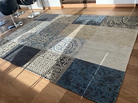 Louis de poortere vintage blue denim tapijt - afbeelding 1 van  8