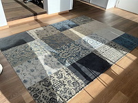 Louis de poortere vintage blue denim tapijt - afbeelding 4 van  8