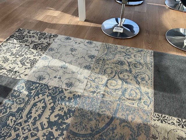 Louis de poortere vintage blue denim tapijt - afbeelding 8 van  8