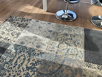 Louis de poortere vintage blue denim tapijt - afbeelding 8 van  8